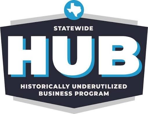 Texas HUB Certification Badge - Historically Underutilized Business Program